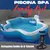 Imagem do Piscina Americana Original Family Pool 3.000 Litros c/ Encostos e Assentos c/ Bomba de Inflar Manual