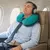 Imagem do Almofada Inflável em Forma de U para Conforto em Viagens e Acampamentos - Altomex AL-Z11U