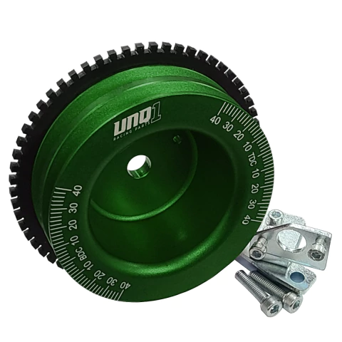 POLIA RODA FÔNICA CHEVETTE SEXTAVADA CORREIA DUPLA V VERDE - comprar online