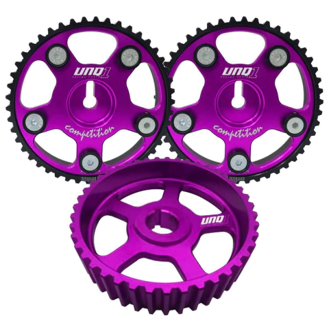 KIT COMPETITION 3 POLIAS 20V ADAPTADO EM BLOCO AP 8V 2 POLIAS DE COMANDO ROXO