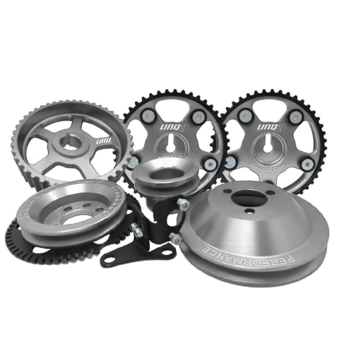 KIT COMPETITION 6 POLIAS 20V ADAPTADO EM BLOCO AP 8V 2 POLIAS DE COMANDO CORREIA SIMPLES V PRATA