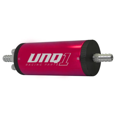 DIVISOR DE COMBUSTIVEL "FOGUETINHO" COM 3 ENTRADAS ESPIGÃO 3/8" E 1 SAÍDA ESPIGÃO 3/8" ROSA