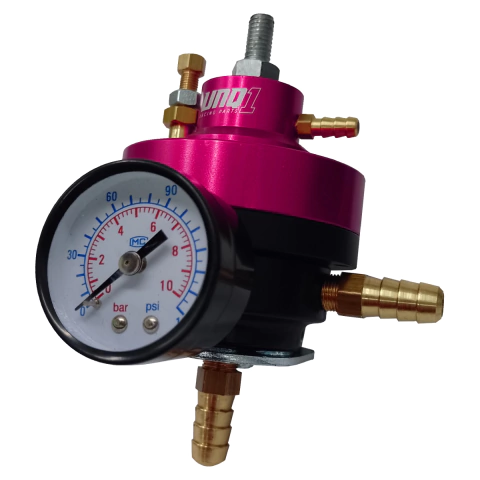 DOSADOR ESFERICO 1:5 INJETADO COM REGULAGEM DE DELTA ROSA