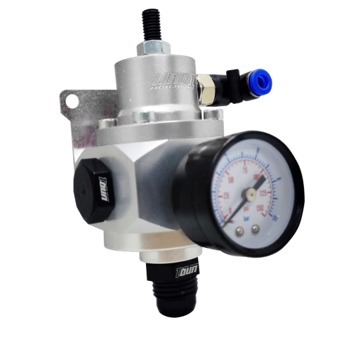 DOSADOR ESFERICO 1:1 INJETADO MODELO ''R 1'' COMPLETO COM NIPLES PARA CONEXÃO -10AN PRATA