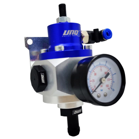 DOSADOR ESFERICO 1:1 INJETADO MODELO ''R 1'' COMPLETO COM NIPLES ESPIGÃO PARA MANGUEIRA 1/2" AZUL