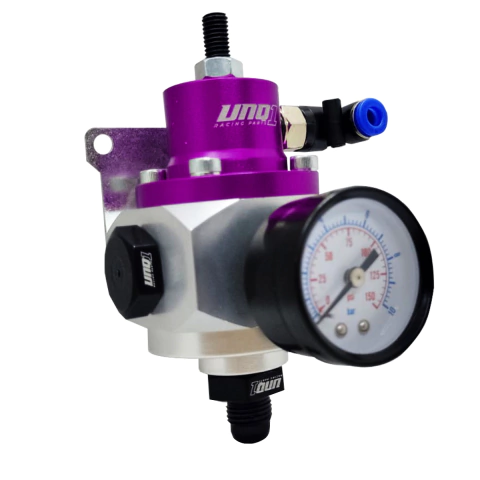 DOSADOR ESFERICO 1:1 INJETADO MODELO ''R 1'' COMPLETO COM NIPLES PARA CONEXÃO -6AN ROXO