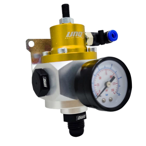 DOSADOR ESFERICO 1:1 INJETADO MODELO ''R 1'' COMPLETO COM NIPLES PARA CONEXÃO -8AN DOURADO