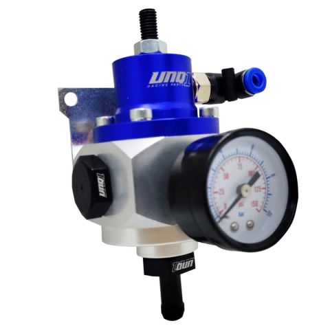 DOSADOR ESFERICO 1:1 INJETADO MODELO ''R 1'' COMPLETO COM NIPLES ESPIGÃO PARA MANGUEIRA 3/8" AZUL