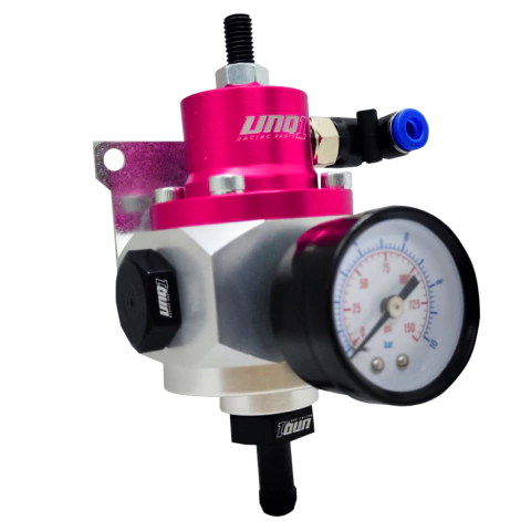 DOSADOR ESFERICO 1:1 INJETADO MODELO ''R 1'' COMPLETO COM NIPLES ESPIGÃO PARA MANGUEIRA 3/8" ROSA