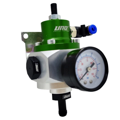 DOSADOR ESFERICO 1:1 INJETADO MODELO ''R 1'' COMPLETO COM NIPLES ESPIGÃO PARA MANGUEIRA 3/8" VERDE