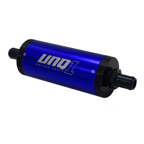 FILTRO DE COMBUSTIVEL LAVAVEL GRANDE COM NIPLES ESPIGÃO PARA MANGUEIRA 5/8 AZUL