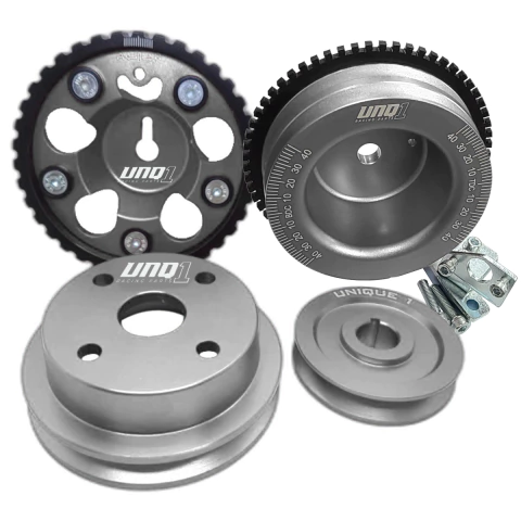 KIT STREET 4 POLIAS CHEVETTE COM FONICA 112MM SEXTAVADA CORREIA DUPLA V PRATA - comprar online