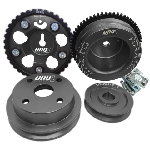 KIT STREET 4 POLIAS CHEVETTE COM FONICA 112MM SEXTAVADA CORREIA DUPLA V GRAFITE - comprar online