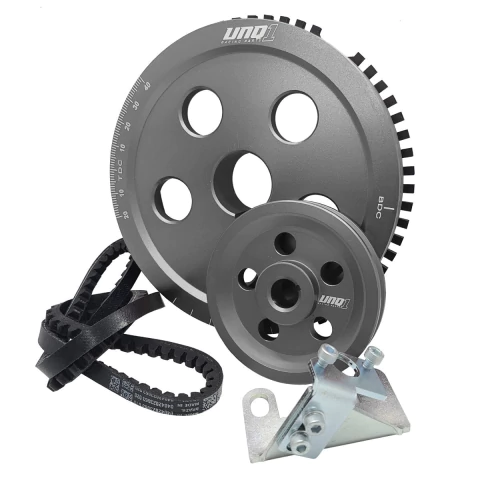 KIT RODA FÔNICA STD + ALTERNADOR VW A AR CORREIA SIMPLES V GRAFITE