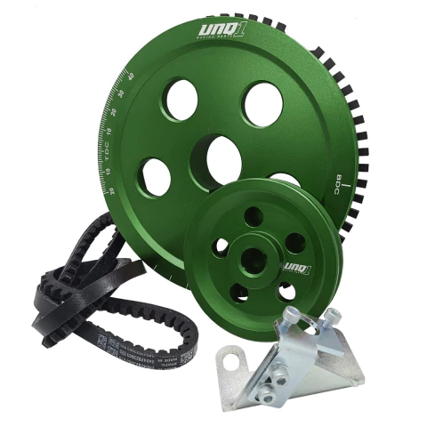 KIT RODA FÔNICA STD + ALTERNADOR VW A AR CORREIA SIMPLES V VERDE