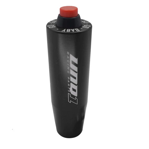 MANOPLA DE CAMBIO BILLET COM BOTÃO GO BABY PARA ALAVANCA UNQ1 PRETA