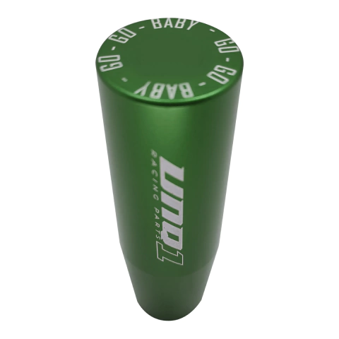 MANOPLA DE CAMBIO BILLET SEM BOTÃO GO BABY PARA ALAVANCA UNQ1 VERDE