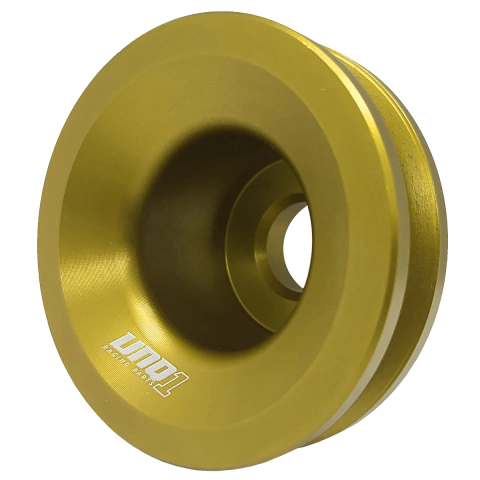 POLIA DO ALTERNADOR AP 8V BILLET CORREIA SIMPLES V DOURADA