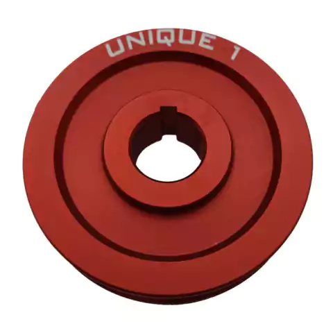 POLIA ALTERNADOR BILLET CHEVETTE VERMELHA