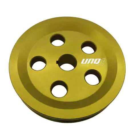 POLIA ALTERNADOR BILLET VW A AR CORREIA SIMPLES V DOURADO