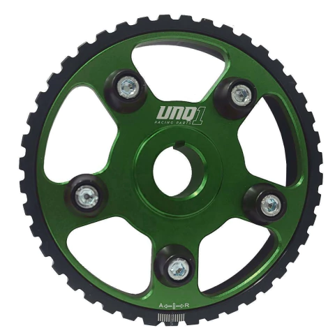 POLIA REGULAVEL DO COMANDO VW AP 8V BILLET COMPETITION VERDE - comprar online