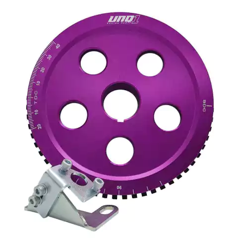 POLIA RODA FÔNICA STD VW A AR CORREIA SIMPLES V ROXA