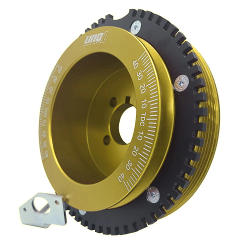 POLIA RODA FONICA KADETT GSI 2 CANAIS (5PK+V) COM CHAVETA ATE 1992 DOURADA - comprar online