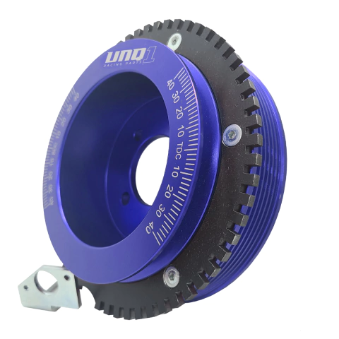 POLIA RODA FONICA KADETT / MONZA 2 CANAIS (6PK+V) SEM CHAVETA DE 1995 EM DIANTE AZUL - comprar online