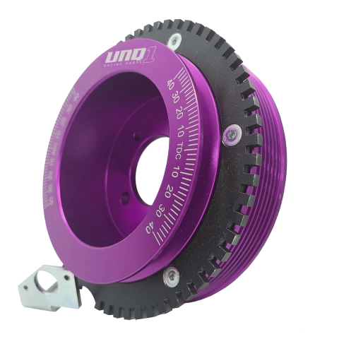 POLIA RODA FONICA KADETT / MONZA 2 CANAIS (6PK+V) SEM CHAVETA DE 1995 EM DIANTE ROXA - comprar online