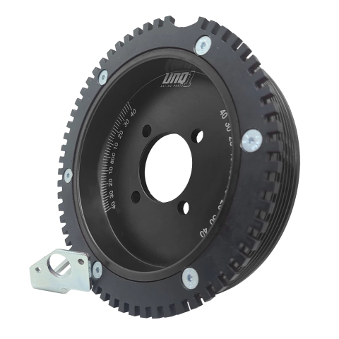 POLIA RODA FONICA KADETT / MONZA 1 CANAL 6PK SEM CHAVETA DE 1995 EM DIANTE PRETA - comprar online