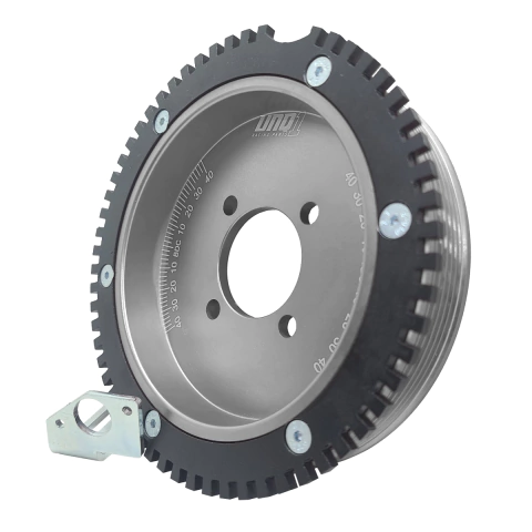 POLIA RODA FONICA GM C20Xe 1 CANAL 6PK SEM CHAVETA PRATA - comprar online