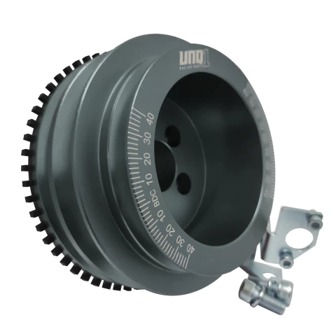 POLIA RODA FÔNICA AP 8V CORREIA TRIPLA V "SANTANA ATÉ 89" GRAFITE - comprar online