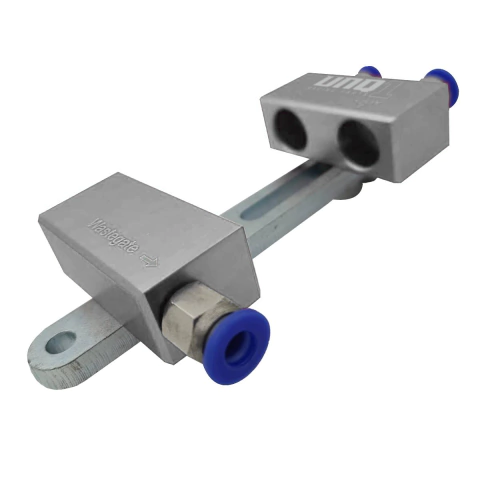 SUPORTE DE BICOS PARA CO2 PRATA