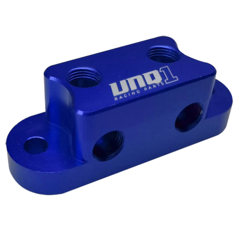 SUPORTE PARA SENSOR DE PRESSÃO 2 VIAS AZUL