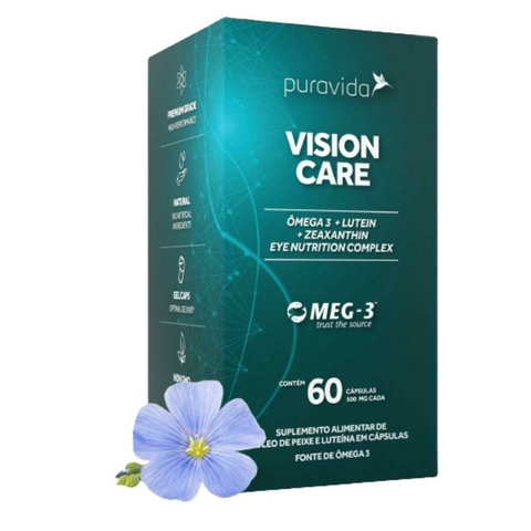 Vision Care 60 Caps Puravida Sem sabor - comprar online