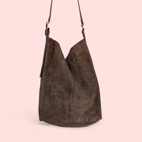 Tote Olivia – Gamuzón Chocolate