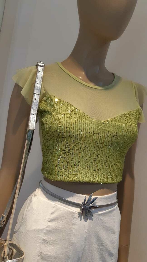 TOP MICROTULL LENTEJUELAS