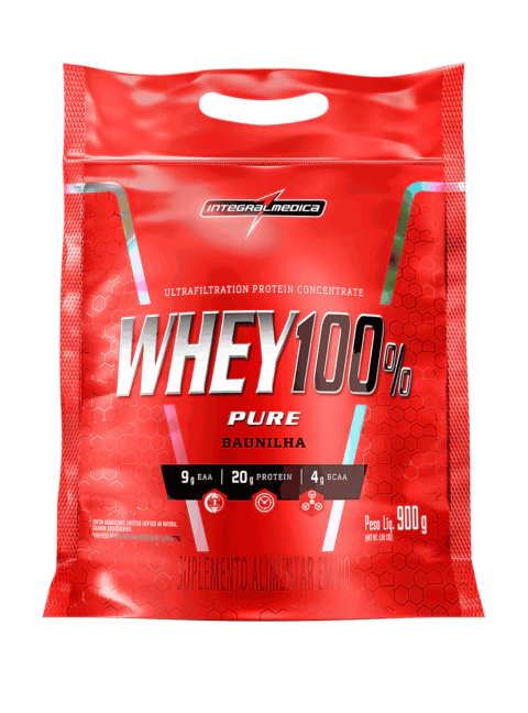 Whey Protein Concentrado Integralmédica Pouch 900g - comprar online
