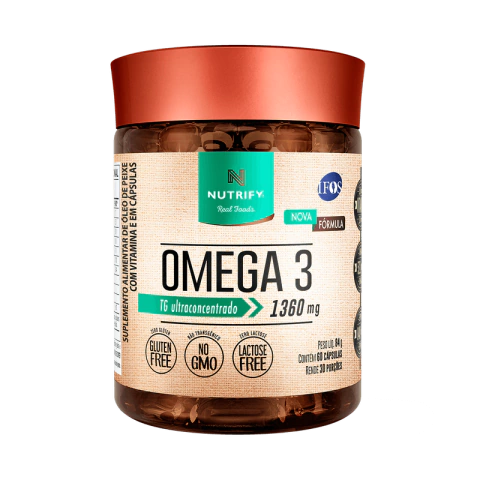 Ômega 3 Nutrify - 60/120 cápsulas