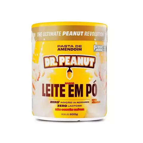 Pasta de amendoim sabor Leite em Pó - 600 gramas - comprar online