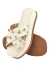 Chinelo Flat Feminina Plataforma com Enfeite Sandália Papete -  Aspecto Fashion  