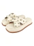 Chinelo Flat Feminina Plataforma com Enfeite Sandália Papete - loja online