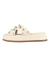 Imagem do Chinelo Flat Feminina Plataforma com Enfeite Sandália Papete