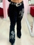 Calça Flare Jeans Luxo Country Rodeio Cavalgada