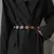 Cinto Feminino de Corrente – Estilo Moeda - comprar online