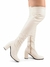 Bota Feminina Cano Alto Over The Knee Bico Quadrado -  Aspecto Fashion  