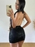 Vestido Boiadeira/Balada Decotado Em Paetê C/strass Brilho -  Aspecto Fashion  
