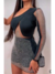 Vestido Mula Manca Manga Em Tule Brilhante