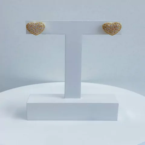 Brinco Coração Crav - 20329