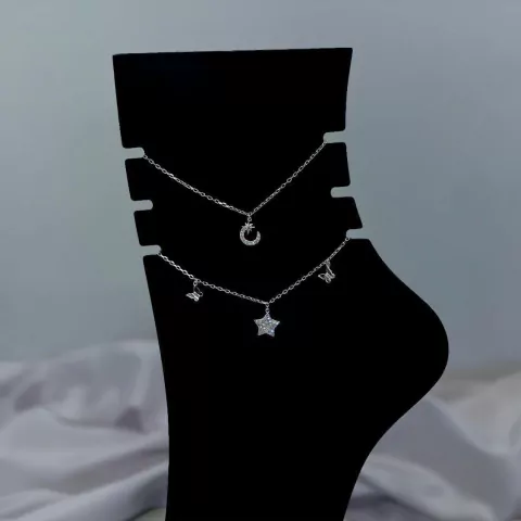 Kit Tornozeleiras (Prata 925)